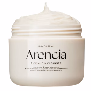 Spuma de curatare faciala cu mochi de orez si mucina melc, Rice Mucin Cleanser, Arencia, 120g