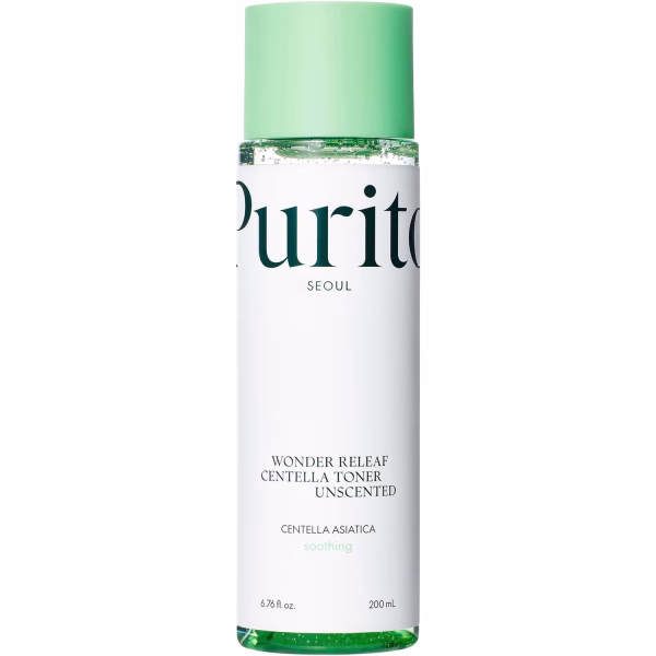PURITO – Wonder Releaf Centella Toner Unscented, 200ml - Imagine 1