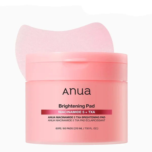 Paduri faciale, Brightening Niacinamide 5 + TXA 210ml, Anua, 60 buc