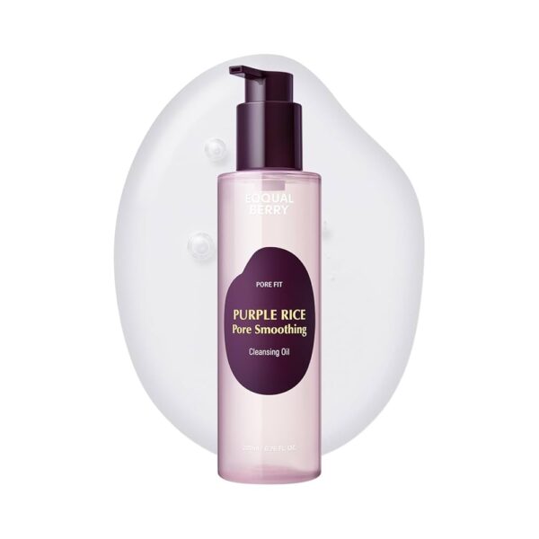 Eqqualberry - Purple Rice Pore Smoothing Cleansing Oil, 200ml - Imagine 1