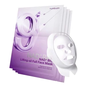 NUMBUZIN No. 9 NAD+ BIO Lifting-sil Full Face Mask Set, 4 buc