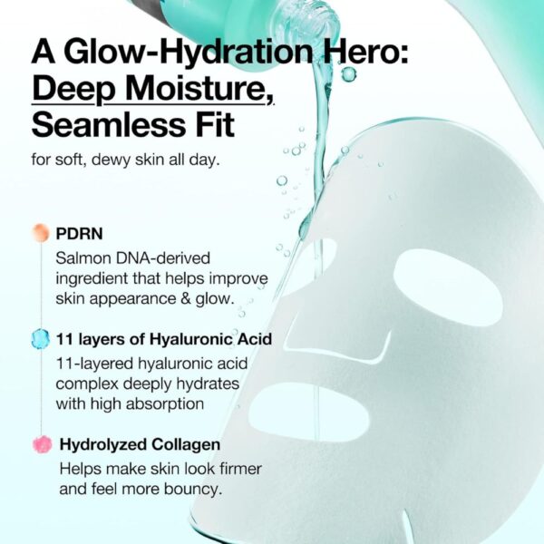 Anua PDRN Hyaluronic Acid Capsule 100 Serum Mask, 23ml - Imagine 3