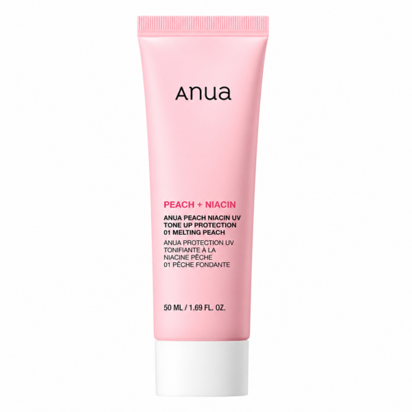 Anua - Peach Niacin UV Tone Up Protection 01 Melting Peach, 50ml Anua - Peach Niacin UV Tone Up Protection 01 Melting Peach, 50ml - Imagine 1