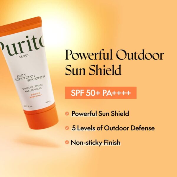 PURITO – Daily Soft Touch Sunscreen, 60ml - Imagine 3