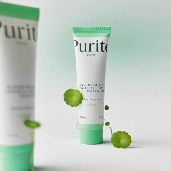 PURITO – Wonder Releaf Centella Cream Unscented, 50ml - Imagine 2