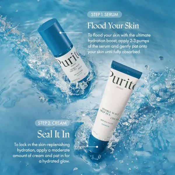 PURITO – Hydro Wave Deep Sea Cream, 50ml - Imagine 2
