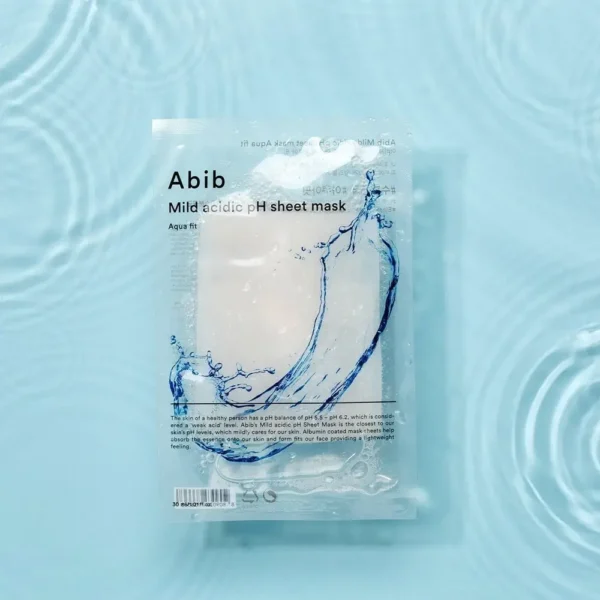 ABIB - Mild Acidic Ph Sheet Mask Aqua Fit, 1 sheet - Imagine 2