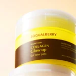 EQQUALBERRY - Collagen Glow Up Gel Toner Pads, 140ml, 60pads - Imagine 2