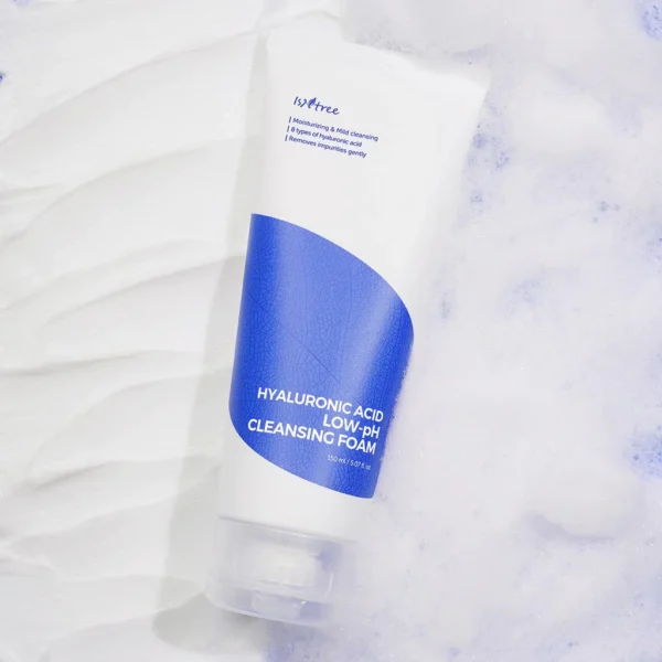 Isntree - Hyaluronic Acid Low-ph Cleansing Foam, 150 ml - Imagine 2
