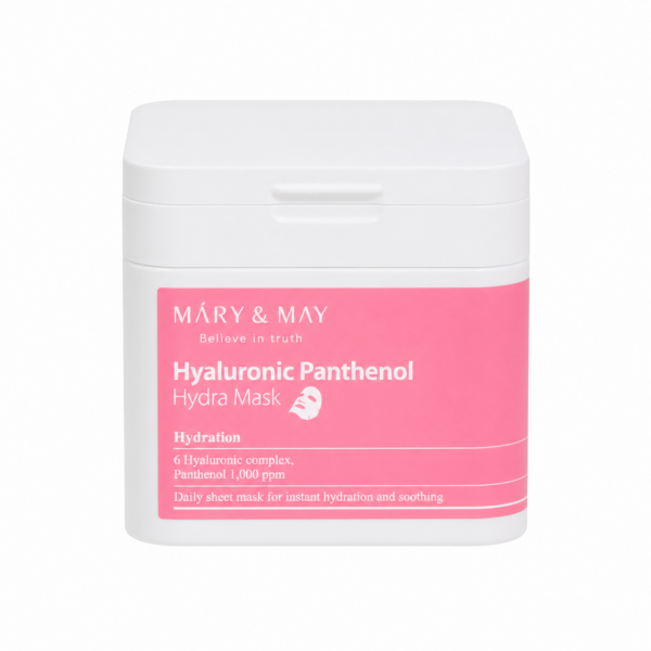 5b4a2bf3-85ce-4e57-9fa3-b7952ee7c8ca Mary & May - Hyaluronic Panthenol Hydra Mask - 30pc - Imagine 1