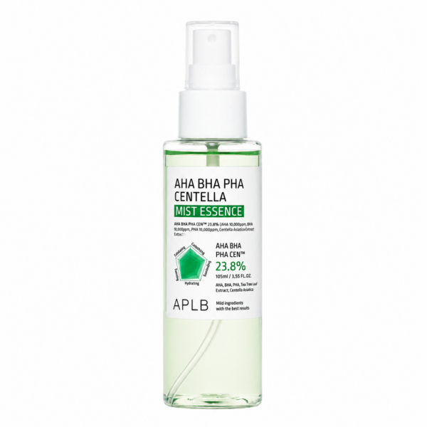 APLB - AHA BHA PHA Centella Mist Essence, 105ml APLB - AHA BHA PHA Centella Mist Essence, 105ml - Imagine 1