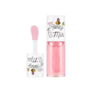 A'pieu - Honey & Milk Lip Oil, Peach - 5g