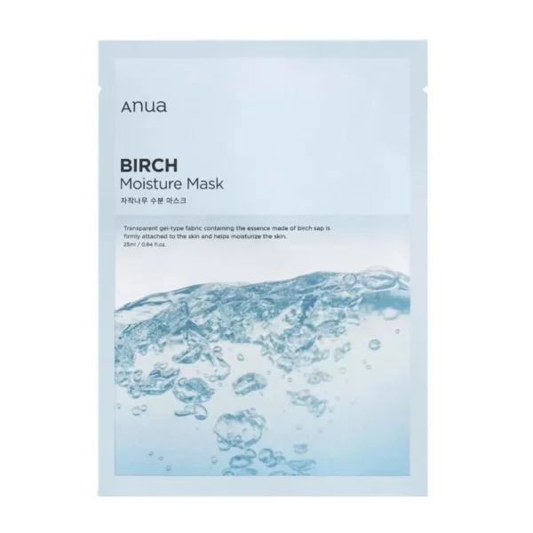 Anua - Birch Hydrating Sheet Mask - Imagine 1