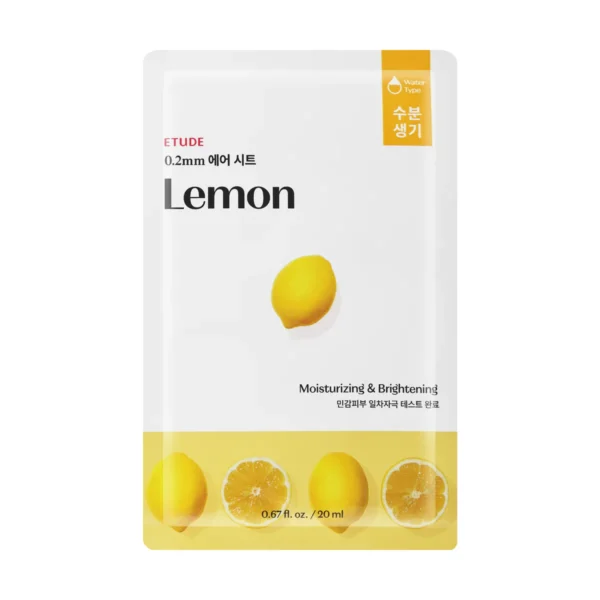 Etude – 0.2 Therapy Air Mask Lemon, 20ml - Imagine 1