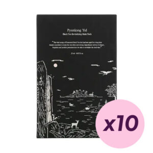 Pyunkang Yul - Black Tea Revitalizing Mask Pack, 10ea
