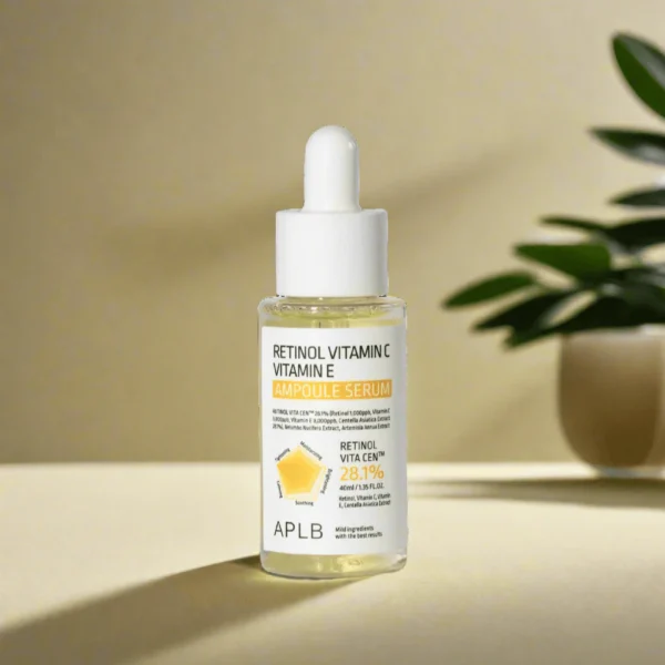 APLB - Retinol Vitamin C Vitamin E Ampoule Serum - 40ml - Imagine 3