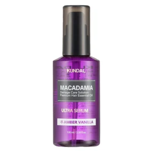 KUNDAL – Macadamia Hair Serum, Amber Vanilla, 100ml
