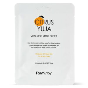 Farmstay - Citrus Yuja Vitalizing Mask, 23ml