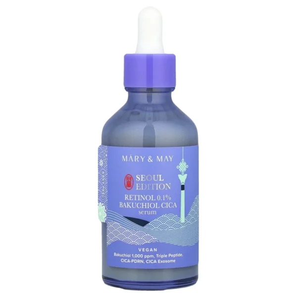 Mary&May - Retinol 0.1% Bakuchiol Cica Serum - 80ml - Imagine 1