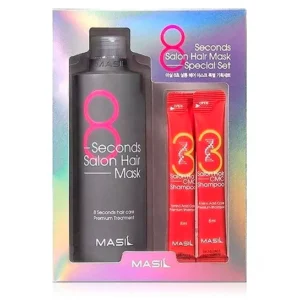 Masil - 8 Second Hairdressing Hair Mask Set, 350ml + 2 x 8ml
