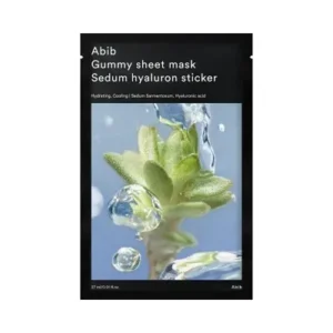 Abib - Gummy Sheet Mask Sedum Hyaluron sticker, 27ml