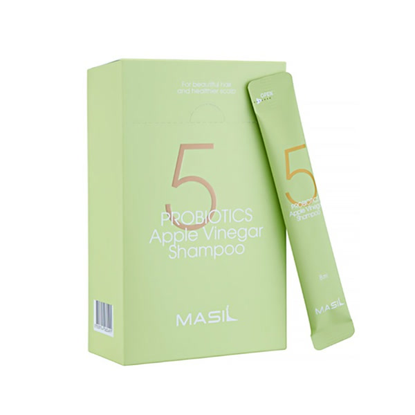 Masil - 5 Probiotics Shampoo with Apple Cider Vinegar, 20pcs x 8ml
