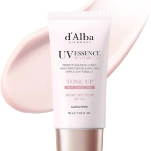 d'Alba - Waterfull Tone-up Sunscreen, Pink Correcting, 50ml