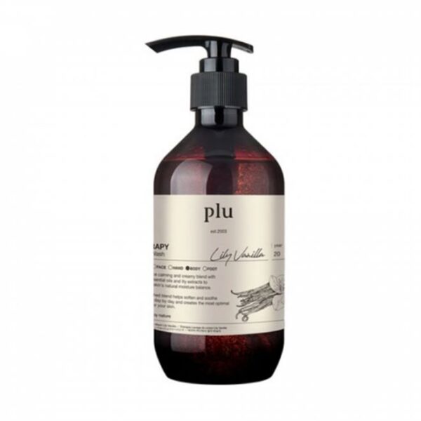plu - Therapy Body Wash Lily Vanilla, 500ml - Imagine 1