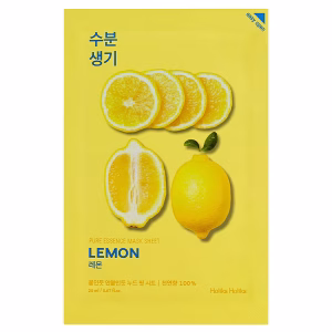 Holika Holika – Pure Essence Mask Sheet, Lemon, 23ml