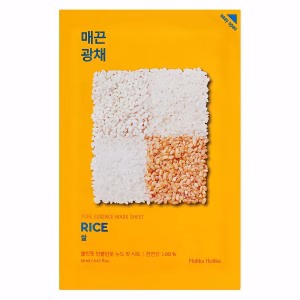 Holika Holika – Pure Essence Mask Sheet, Rice, 23ml