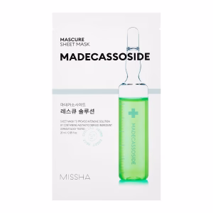 MISSHA - Mascure Solution Sheet Mask, Madecassoside, 28ml