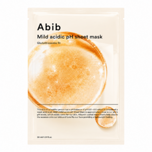 Abib - Mild Acidic pH Sheet Mask Glutathiosome Fit, 1 sheet
