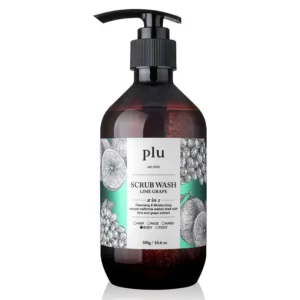 plu – Scrub Wash Lime Grape, 500ml