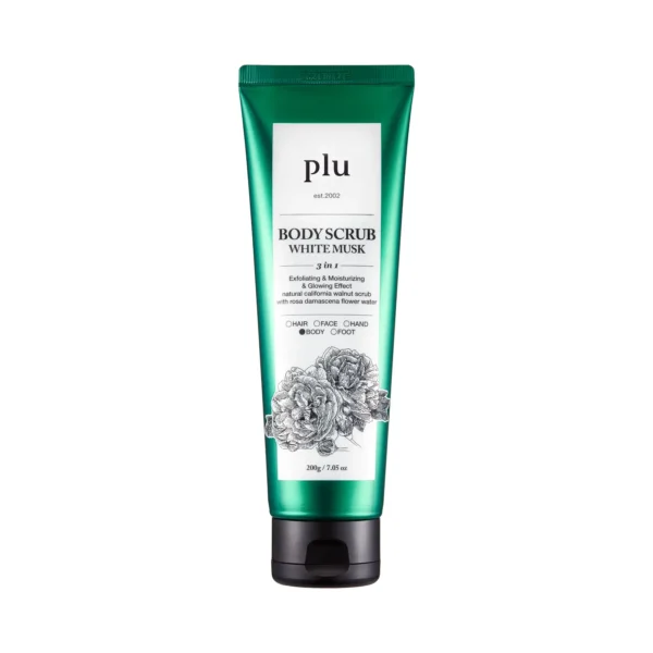 plu - Body Scrub White Musk, 200g - Imagine 1