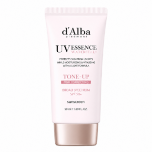 d'Alba - Waterfull Tone-up Sunscreen, Pink Correcting, 50ml