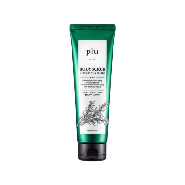 plu - Body Scrub Rosemary Herb, 200g - Imagine 1