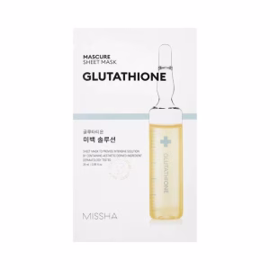 MISSHA – Mascure Solution Sheet Mask, Glutathione, 28ml