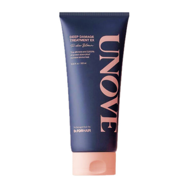 Dr. FORHAIR - UNOVE Deep Damage Treatment EX, Tender Bloom, 320ml - Imagine 1