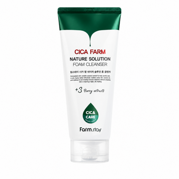 Farmstay - Cica Farm Acne Foam Cleanser - 180ml - Imagine 1