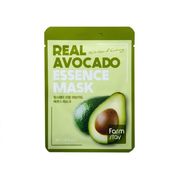 Farmstay - Real Avocado Essence Mask, 1 sheet Farmstay - Real Avocado Essence Mask, 1 sheet - Imagine 1
