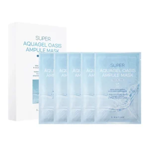 S.NATURE - Super Aquagel Oasis Ampoule Mask - 1 Pack (5 pieces)