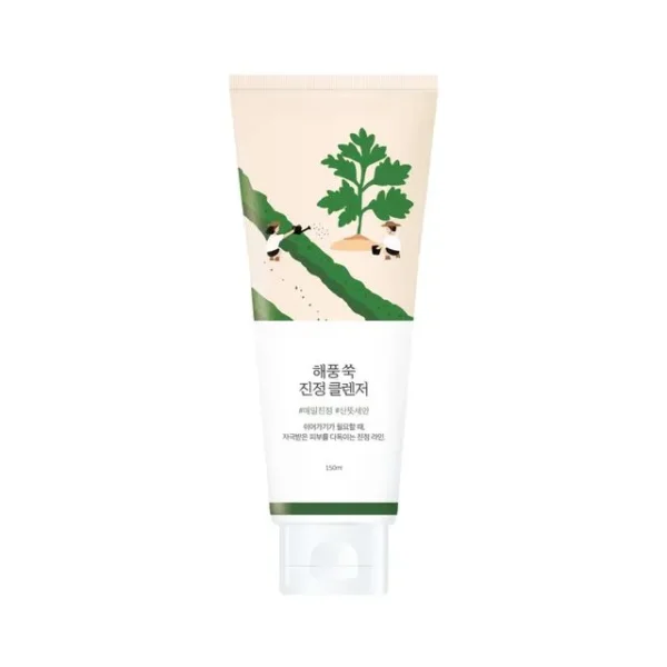 Round Lab - Mugwort Calming Cleanser 150ml - Imagine 1