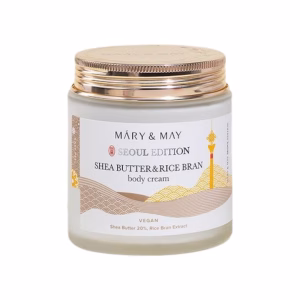 Mary & May - Shea Butter & Rice Bran Body Cream Seoul Edition - 250ml