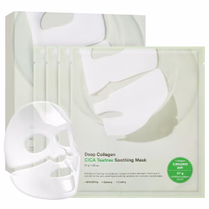 Sungboon Editor - Deep Collagen Cica Teatree Soothing Mask - 37g x 4pcs
