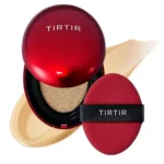 TIRTIR - Mask Fit Red Cushion Mini Long-Lasting Cushion Foundation - Shade 22W Sheer Beige - 4.5 g - Imagine 1