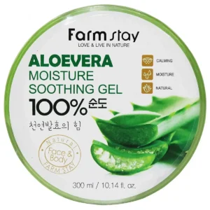 Farmstay - Moisture Soothing Gel Aloe Vera - 300ml (Jar Type)