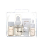 HEVEBLUE - Salmon Caring Centella Special Travel Kit Bag, 4pcs - 13ml + 25ml + 20ml + 30ml