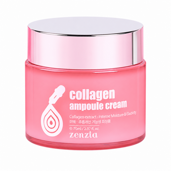 26964ca1-40cd-436e-9d80-8e9d07350603 ZENZIA - Collagen Ampoule Cream, 70ml - Imagine 1