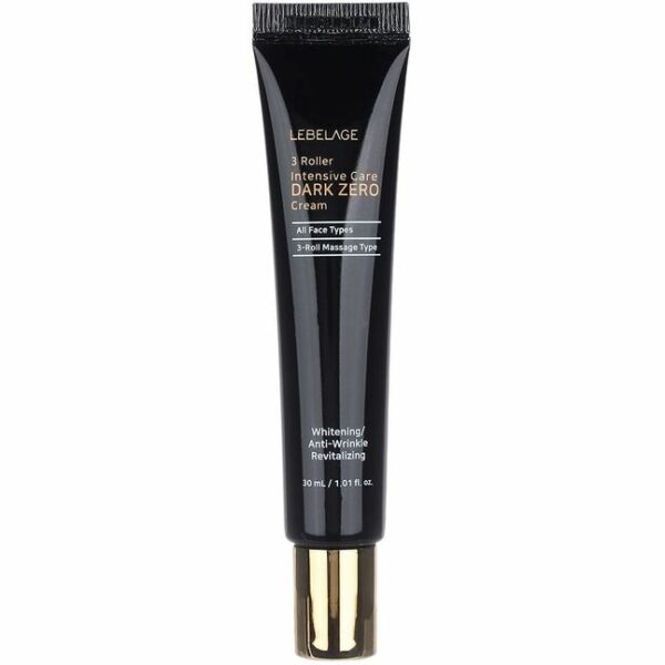 LEBELAGE - 3 Roller Intensive Care Dark Zero Cream, 30ml - Imagine 1