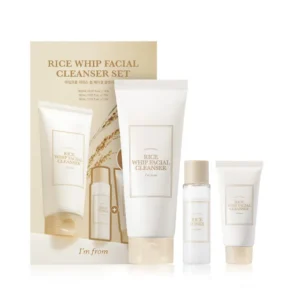 I'm From - Rice Whip Facial Cleanser Set - 1 set (3 items)